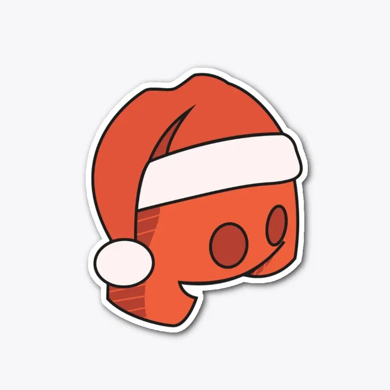 Christmas Sticker (Orange)