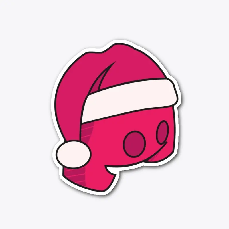 Christmas Sticker (Pink)